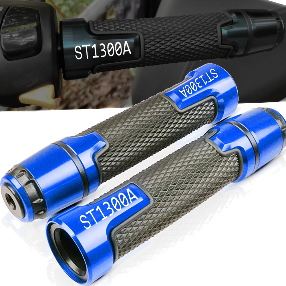 

7/8'' 22m For Honda ST1300A ST 1300 A 2003-2012 Motorcycle Accessories Anti-Skid CNC Aluminum andle Grip Handlebar Ends Grips