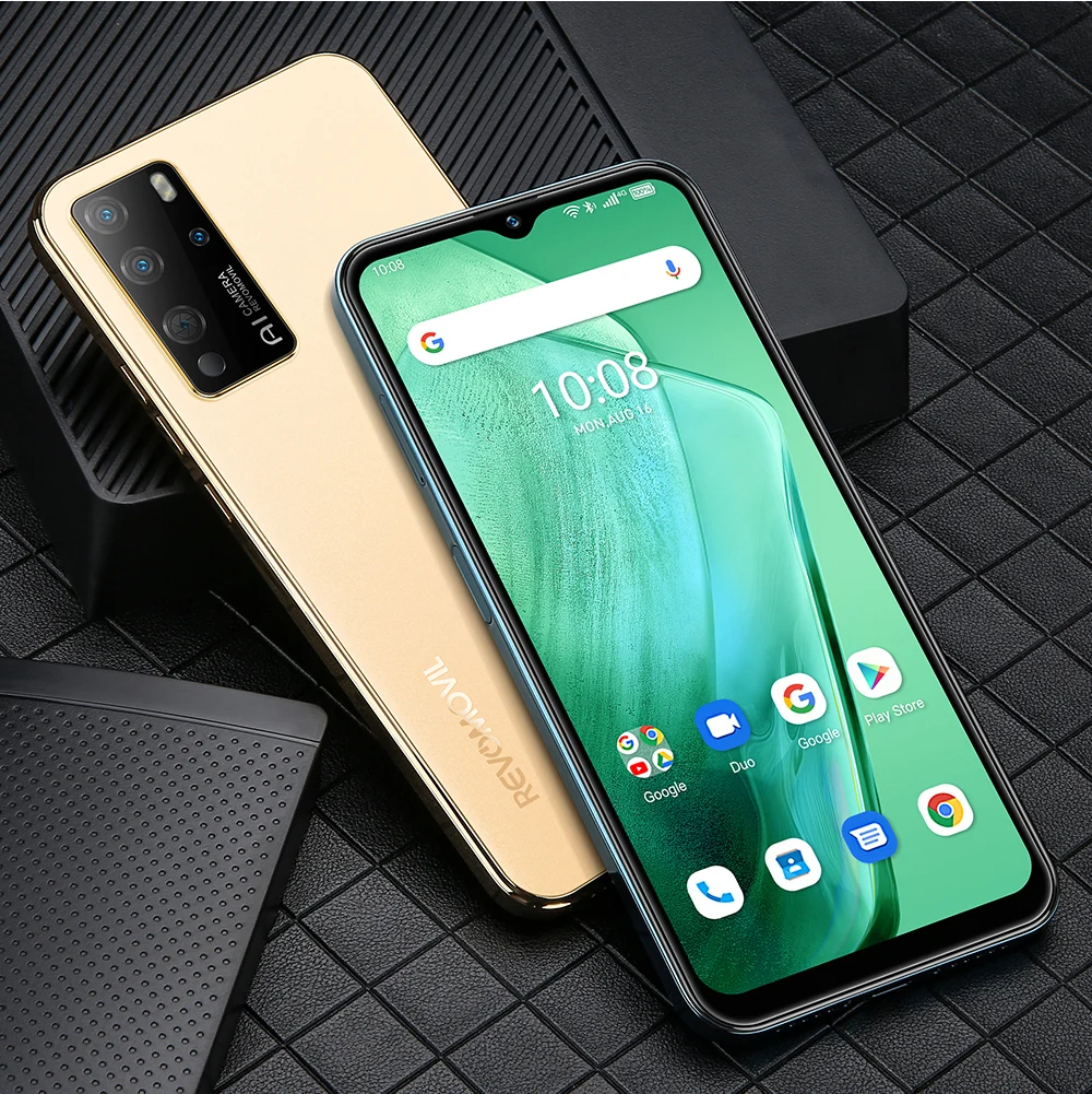 Смартфон Revomovil S21Global version 4 + 128 ГБ 6 52 дюйма две SIM карты 4150 мА · ч 16 8 Мп|Смартфоны| |