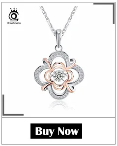 ORSA JEWELS Настоящее серебро 925 пробы женское ожерелье-цепь женское ожерелье простое модное ювелирное вспомогательное оборудование SC19