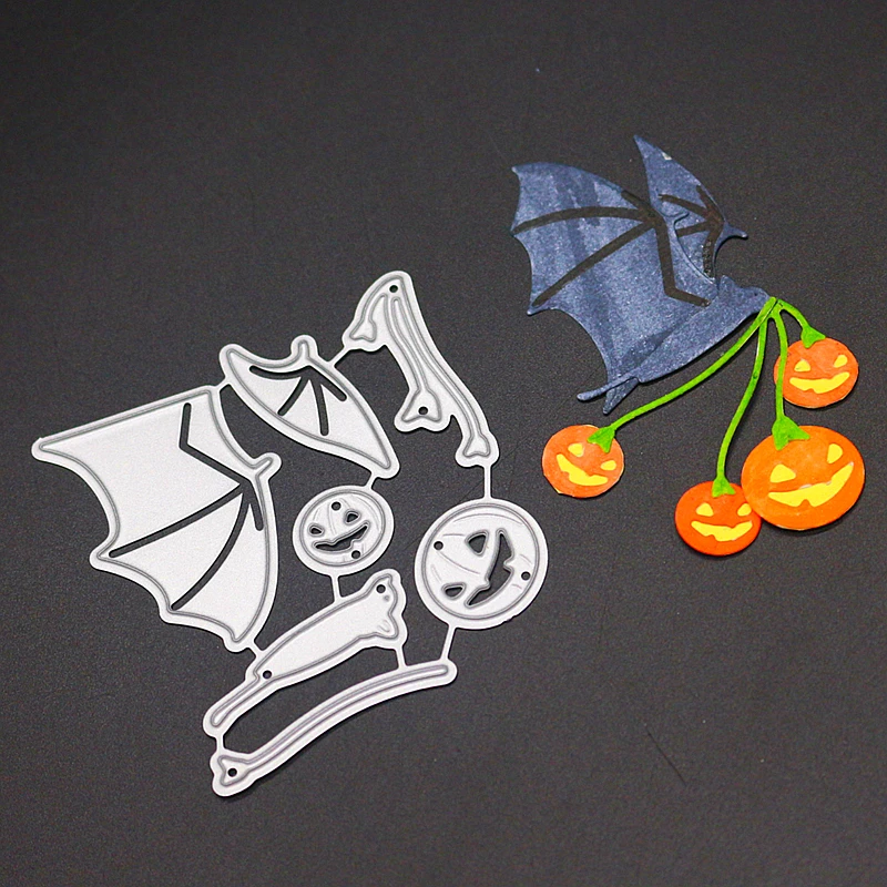 Металлические Вырубные штампы YINISE для искусственных тыкв летучей мыши рельефный