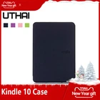 Чехол UTHAI K10 2019 для Amazon New Kindle 10-го поколения версии 2019, кожаный чехол для Kindle 10, чехол с функцией сна и пробуждения