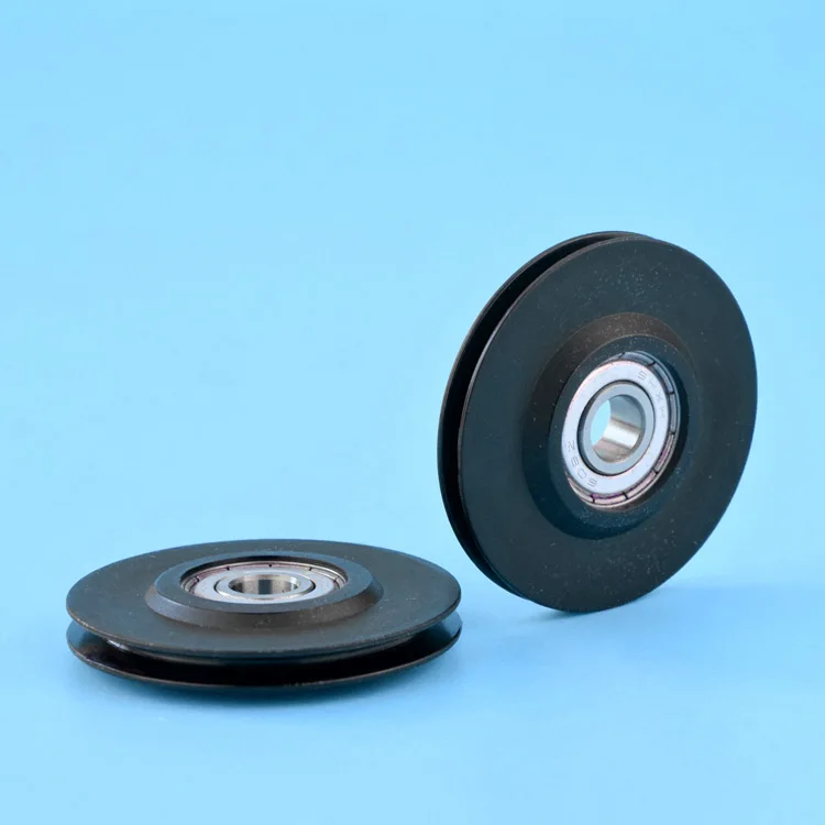 8*48*5 9 мм 2 тонкая линия направляющее колесо V слот U нейлоновое роликовый шкив