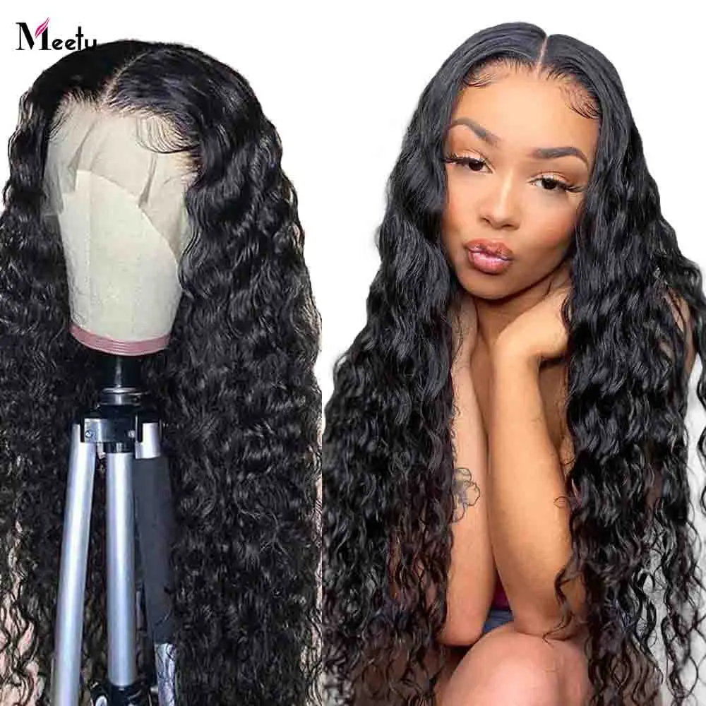 Meetu малайзийские свободные волнистые кружевные фронтальные не Реми для уха Фронтальная застежка