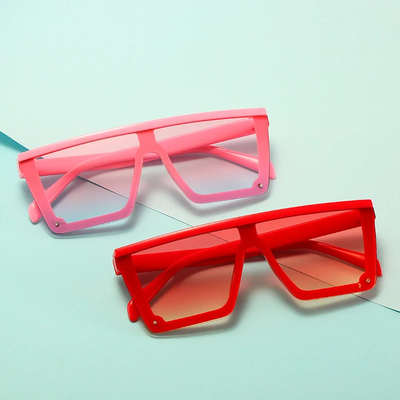 Детские солнцезащитные очки новинка 2020 модные квадратные детские для мальчиков