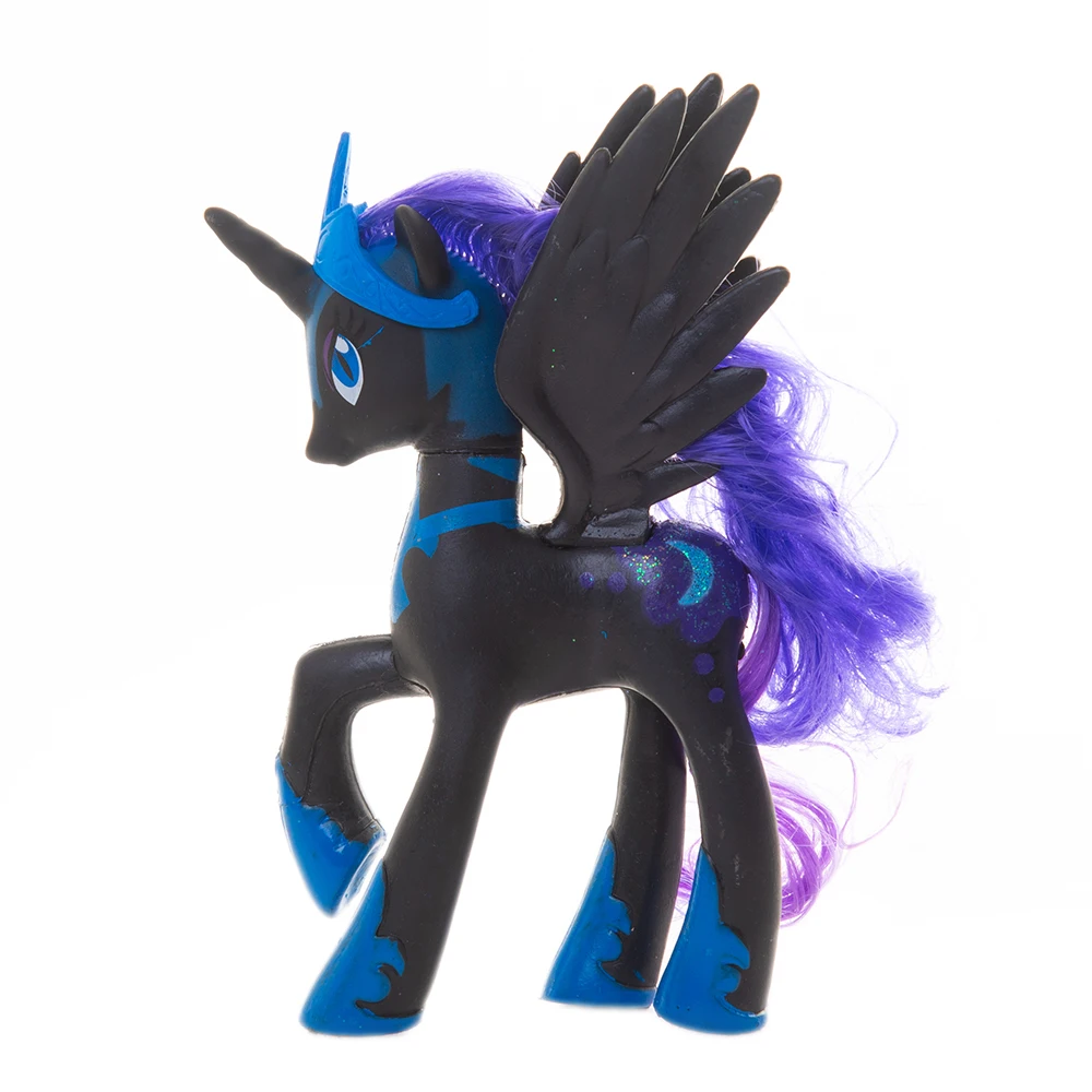 14cm My Little Pony Cartoon Rainbow Unicorn Fluttershy Sparkle Rarit Anime Action Figure Model Children Birthday Xmas Gift | Игрушки и