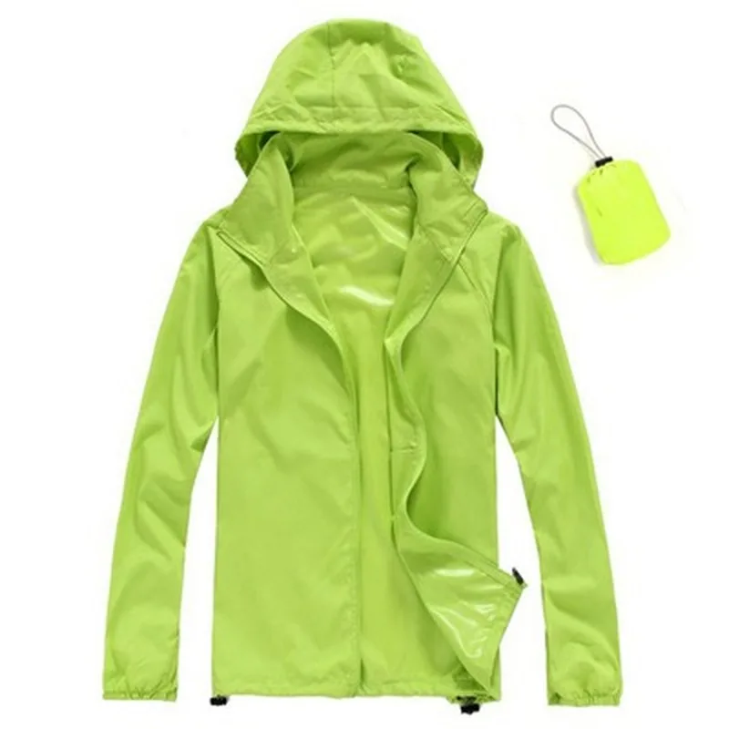 

New Men's Quick Dry Skin Jackets Women Coats Ultra-Light Casual Windbreaker Waterproof Windproof Brand Clothing