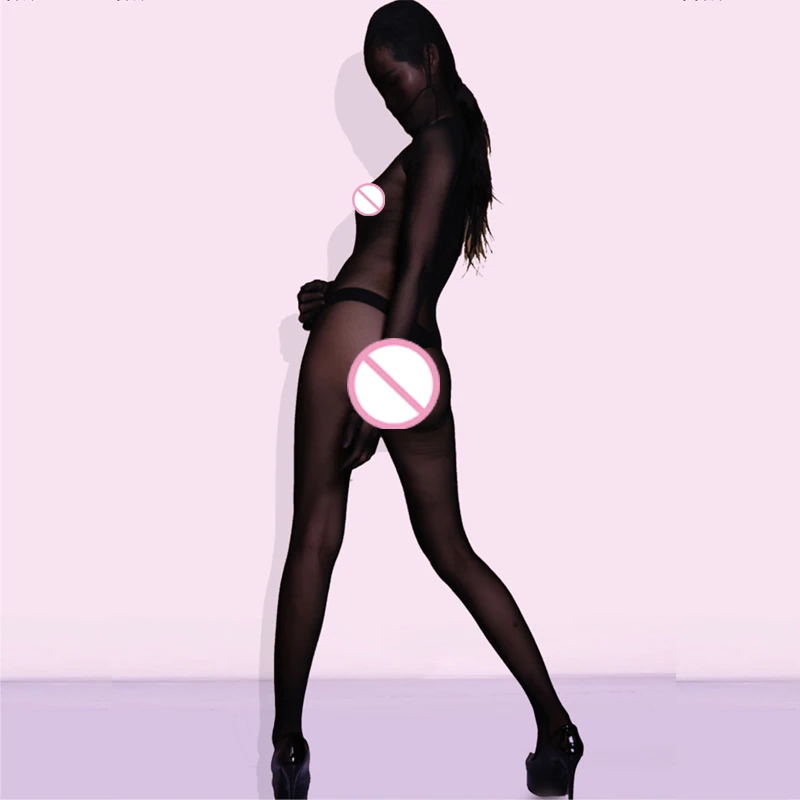 Прозрачное Сетчатое боди полноразмерное трико Женский привлекательный корсет