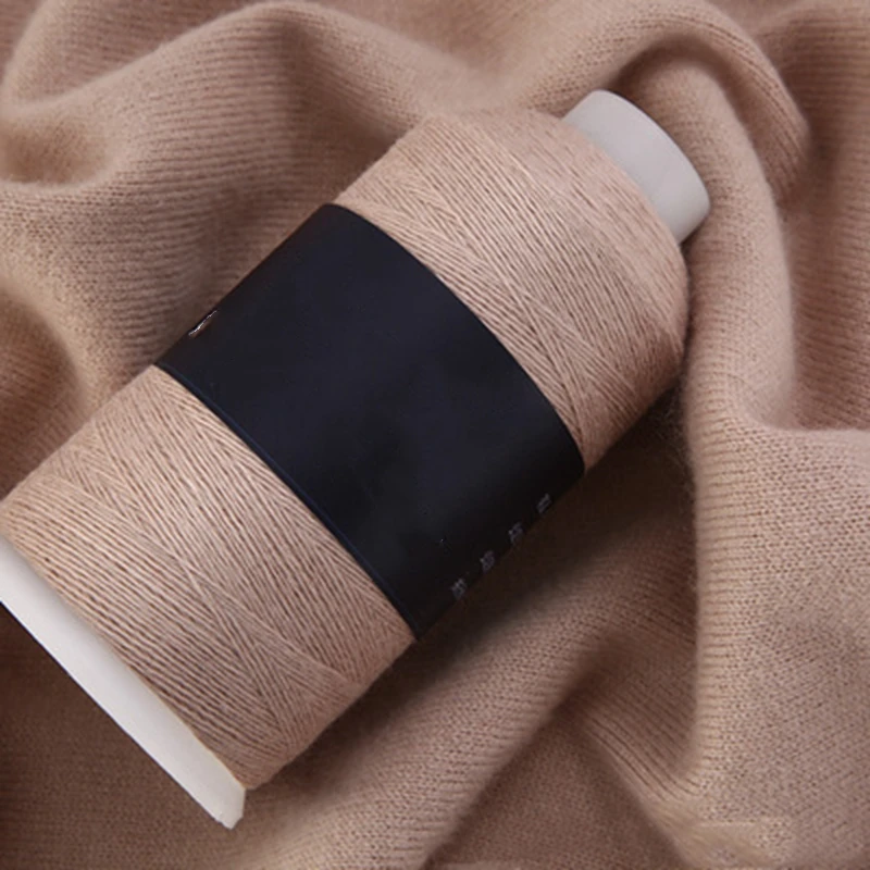 Мягкий кашемировый тканый шерстяная пряжа для 26 / 2 из чистого кашемира Тонкая