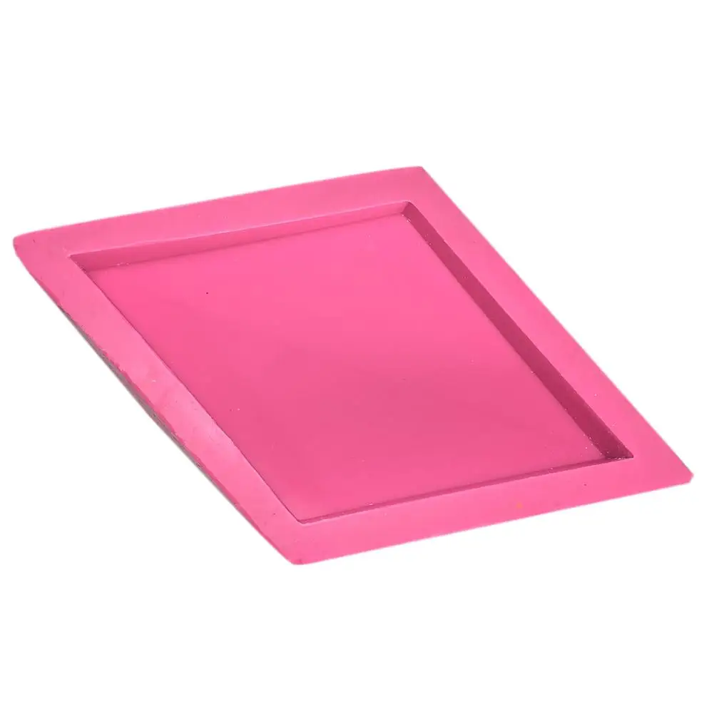 Силиконовая форма ромбовидная цементная настенная плитка украшение цветочный