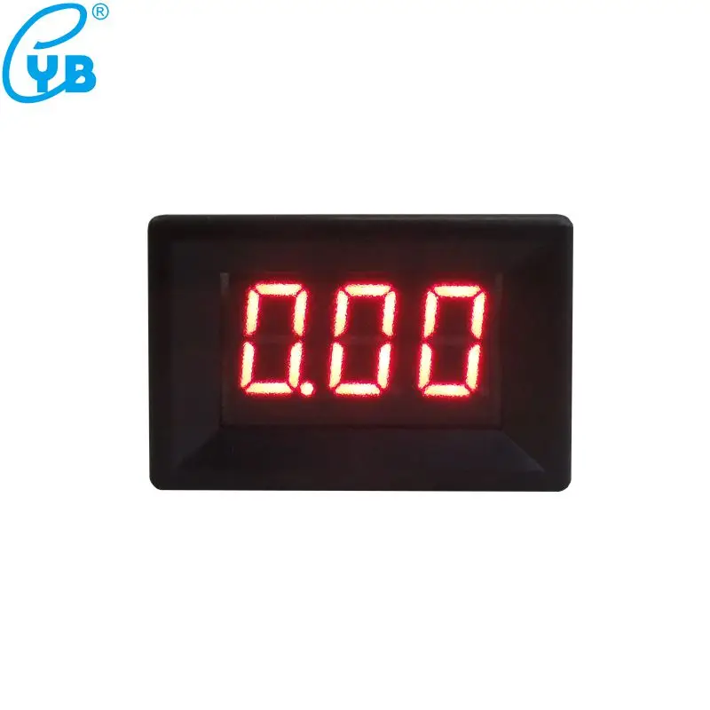 YB21C амперметр переменного тока DC 0-100uA 1mA 10mA 100mA светодиодный цифровой измеритель