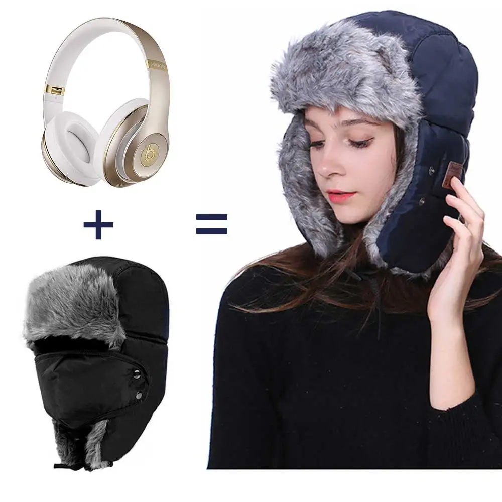 Bluetooth зимняя охотничья шапка Bluetooth охотничья Беспроводная шапка с наушниками зимняя шапка с пультом управления охотничья шляпа для улицы