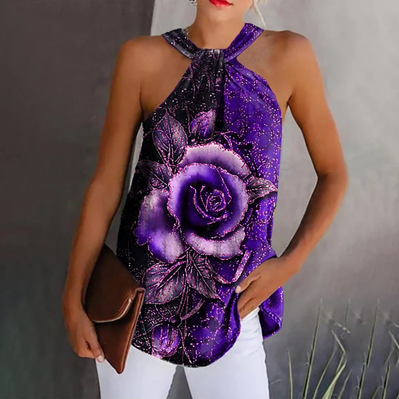 Летняя женская майка с вырезами и открытой спиной простая одежда для отдыха