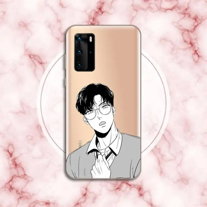 

bj alex Phone Case Transparent for Huawei P20 P30 P40 honor 8 10i P smart 2019 Samsung A71 A21S S10 20 plus