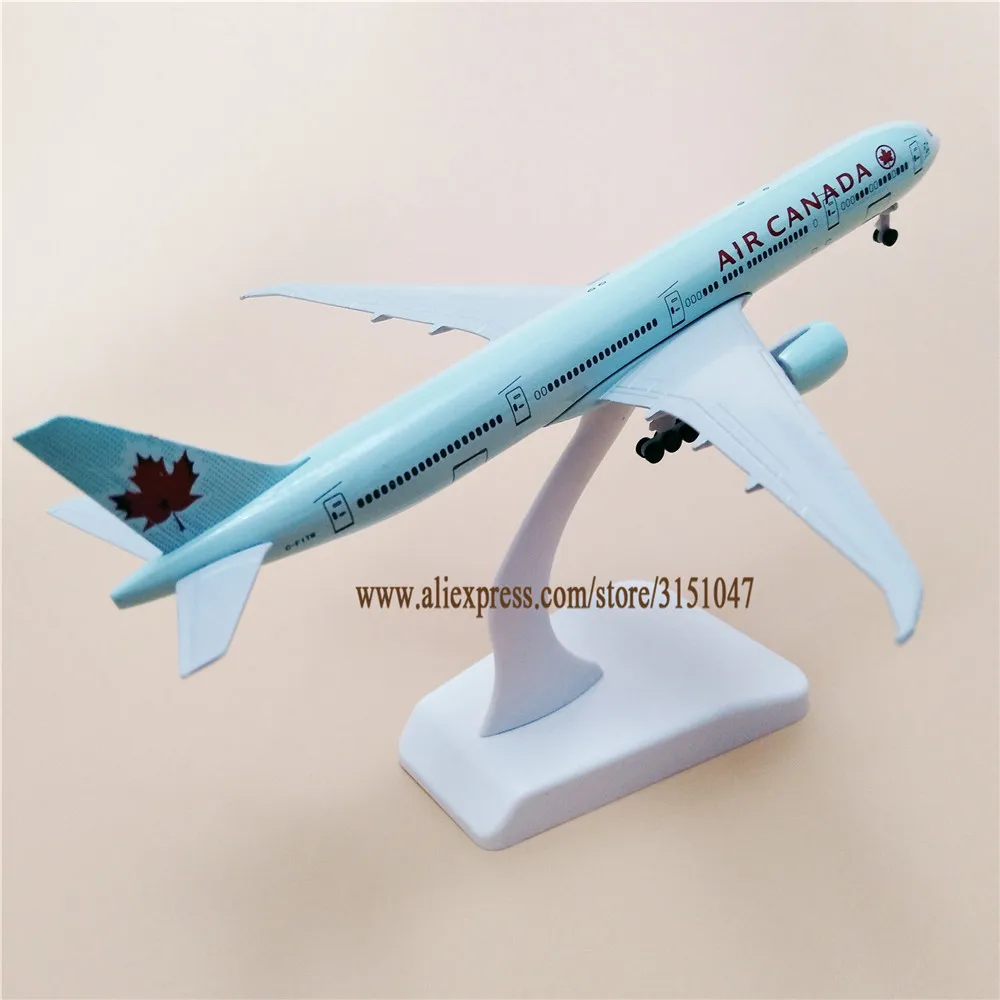 19cm Air Canada Airlines Boeing 777 B777 Airways Airplane Model Alloy Metal Plane Diecast Aircraft Gift |