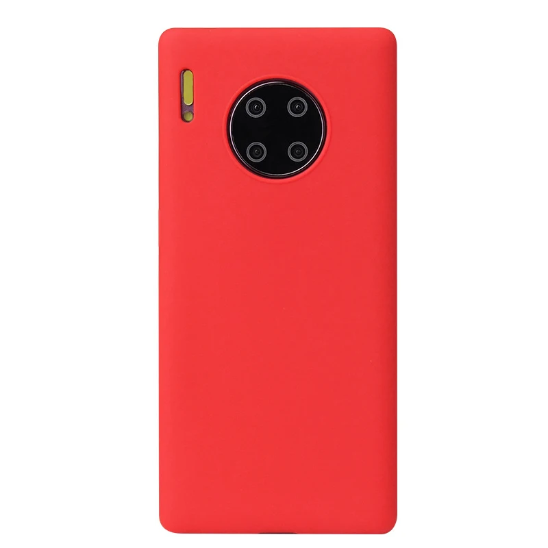 Candy Color Silicone Phone Case For Huawei Mate 30 Pro 9 10 20 Lite Y7A Y9A Y8S Y5P Y6P Y7P Matte Soft TPU Back Cover | Мобильные