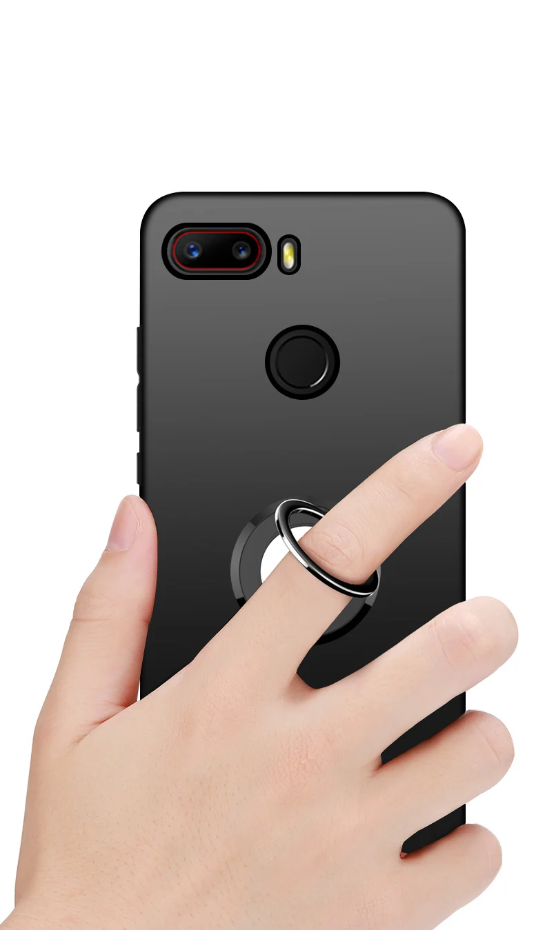 Магнитный автомобильный чехол на палец для ZTE Blade A5 A3 A7 L8 Axon 9 10 Pro V9 V10 Vita Nubia Z18 MINI Z17