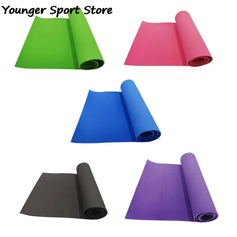 

Yoga Mat High Quality Non-slip Yoga Mats For Fitness Gymnastics Tasteless Pilates Gym Exercise Pads With Bandages 183x60x0.4cm