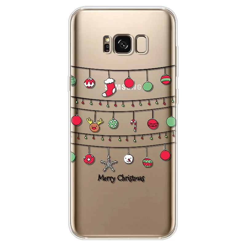 Рождественский подарок бант из ленты TPU с изображением для samsung Galaxy J3 J5 J6 J7 Prime S8 S9 S10 плюс A5 A7 A8 Примечание 8 9 A50 A70 мягкий чехол - Цвет: sd-szi