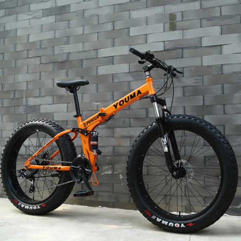 Kaufen Schneemobile Mountainbike 20/24/26 Zoll Speichenrad 4,0 Verbreitert Reifen Sowohl Männer Und Frauen 21 Geschwindigkeit 24 Geschwindigkeit 27 Geschwindigkeit