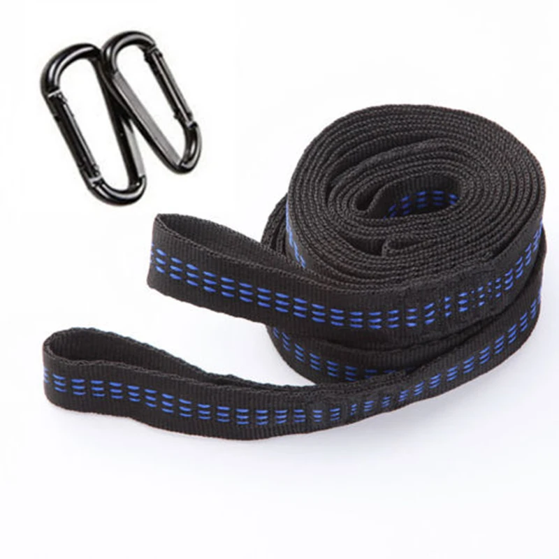 Correas ajustables para Hamaca, cuerda de suspensión pesada para escalada, cinturón de Yoga aéreo con hebilla, 2 uds.