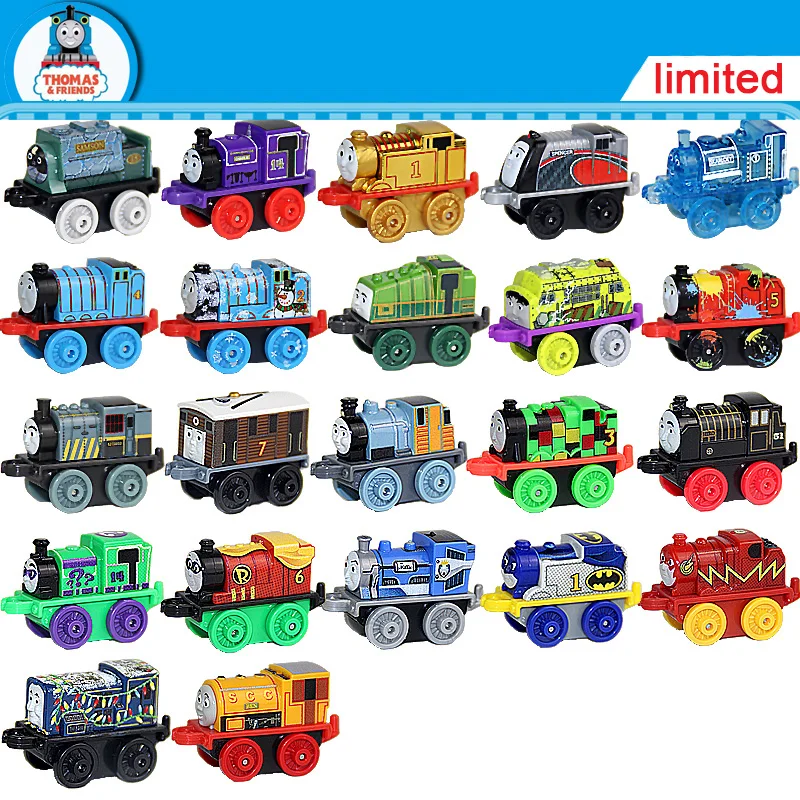 Мини поезда Thomas And Friends магнитные литые под давлением Классические игрушки для