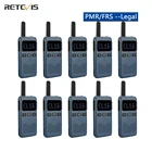 Рация Retevis USB Type-C RB619 PMR 446, 1 или 2 шт., портативная двухсторонняя радиостанция, PTT Hotel