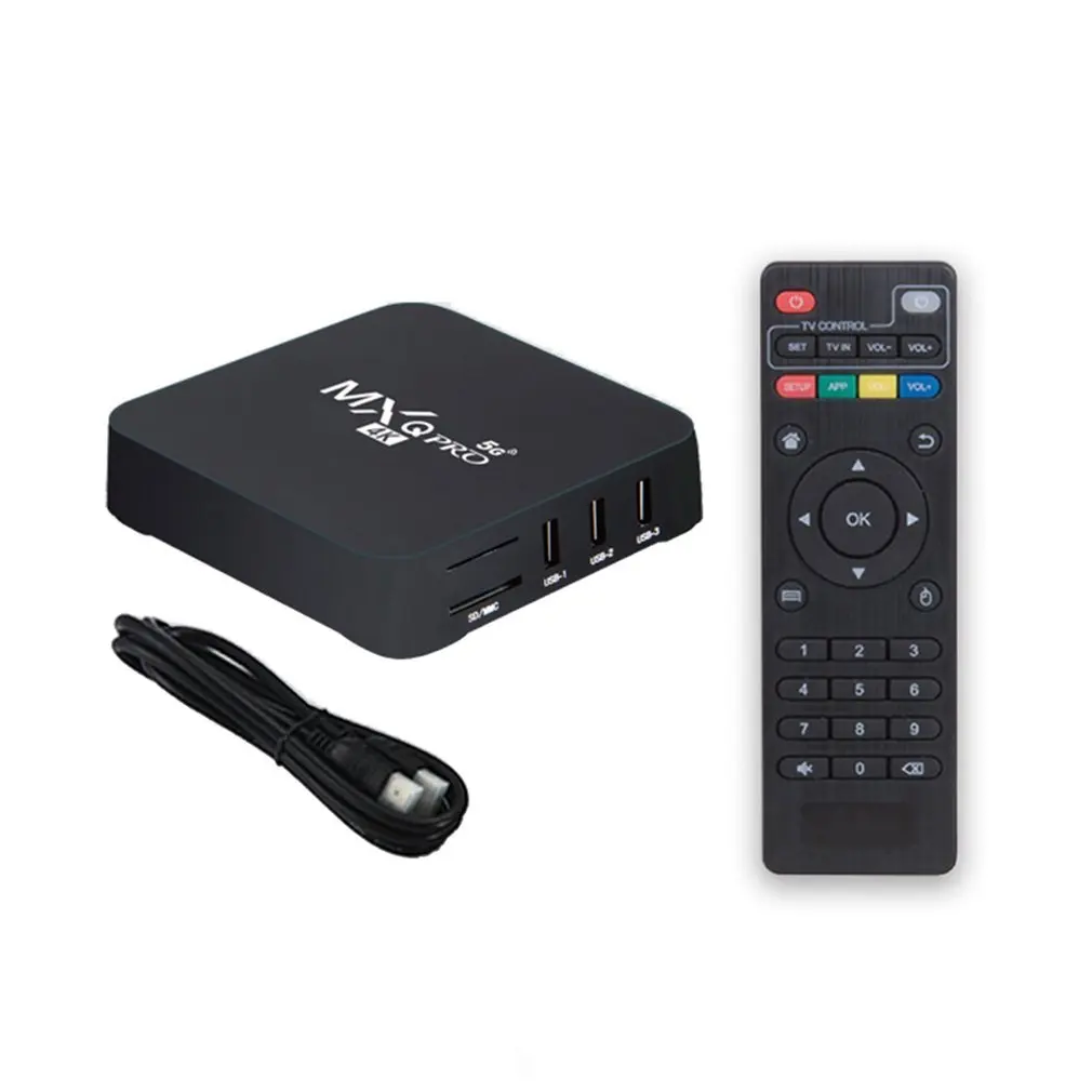 

MXQPRO5G 4K RK3229-5G Smart Multimedia Player 8+128G With Reliable Network Rockchip 3228A Quad-Core Multimedia Player