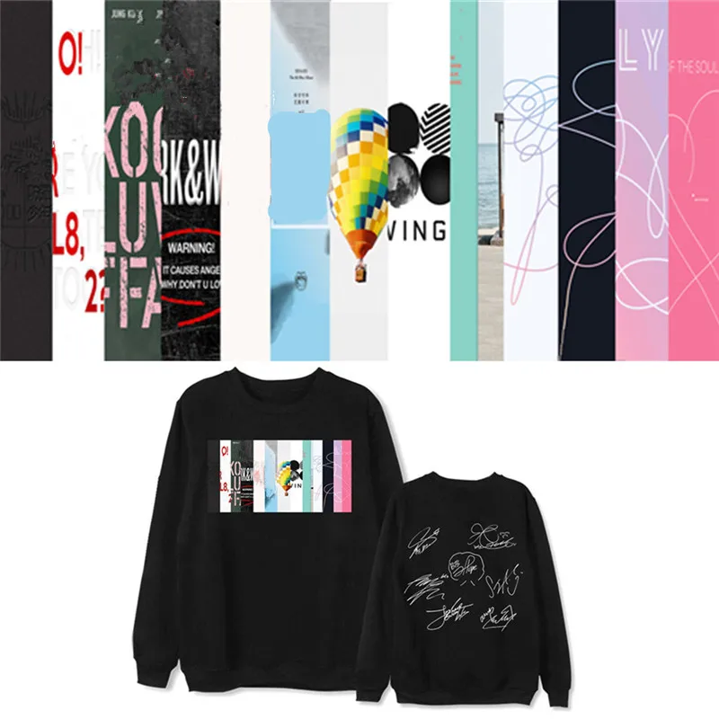 Топы с круглым вырезом и длинным рукавом принтом|Мужские толстовки свитшоты| |