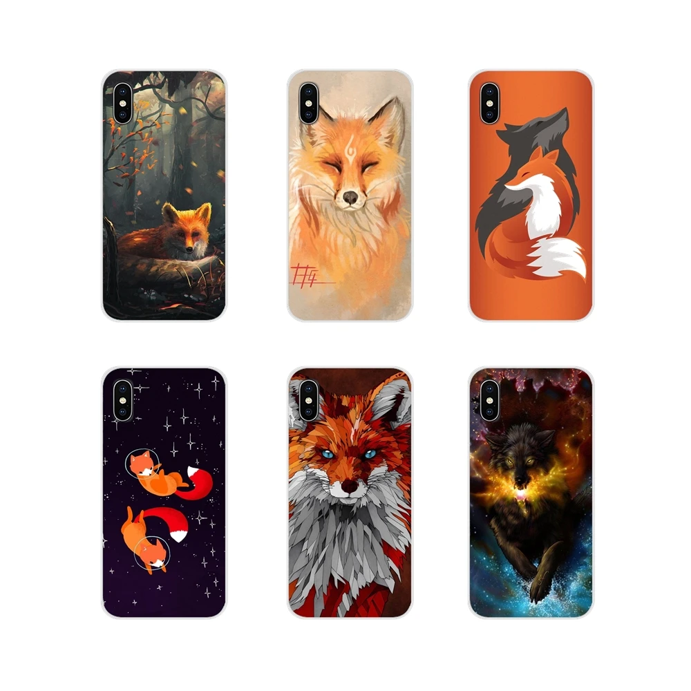 Аксессуары чехлы для телефонов аниме лиса забавные foxs Samsung A10 A30 A40 A50 A60 A70 M30 Galaxy Note 2