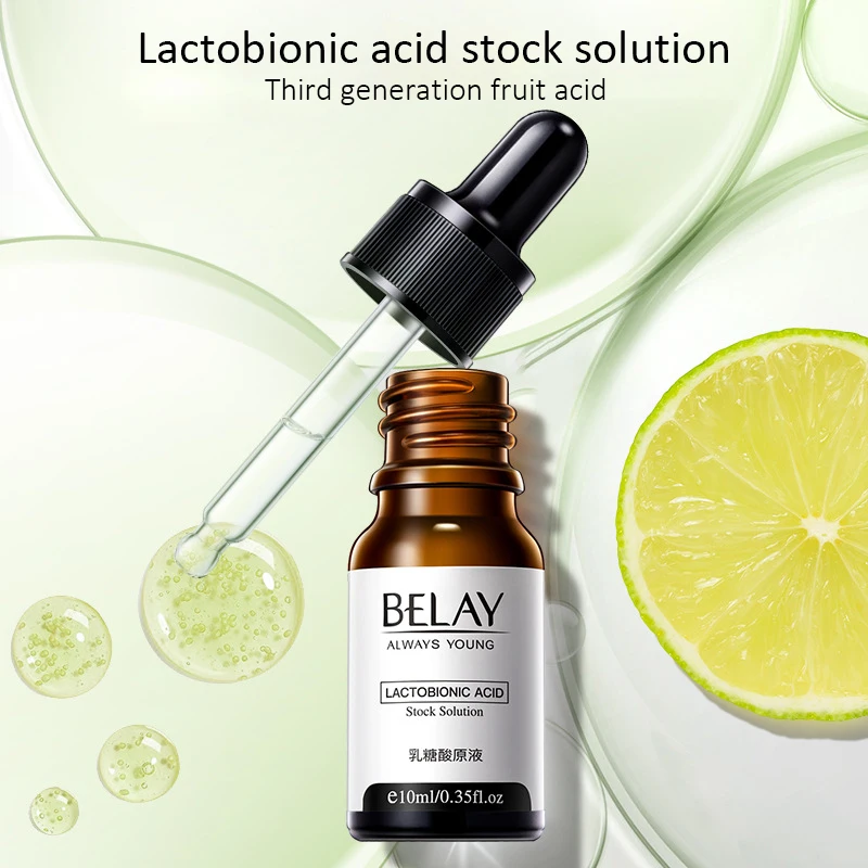 10 мл Сыворотка для лица лактобионовая кислота эссенция против старения морщин