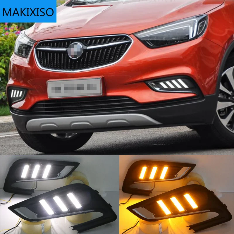 

Дневные ходовые огни для Buick Encore Opel mokka 2017 2018, 2 светодиодный т.