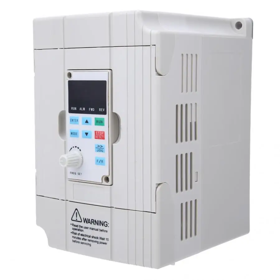 Инвертор 220 В переменного тока 1 5 кВт VFD универсальный однофазный вход 3 фазный
