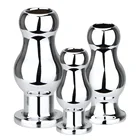 Металлическая полая большая Анальная пробка интимные игрушки для женщин фаллоимитатор для пары мягкий анальный расширитель Анальная пробка