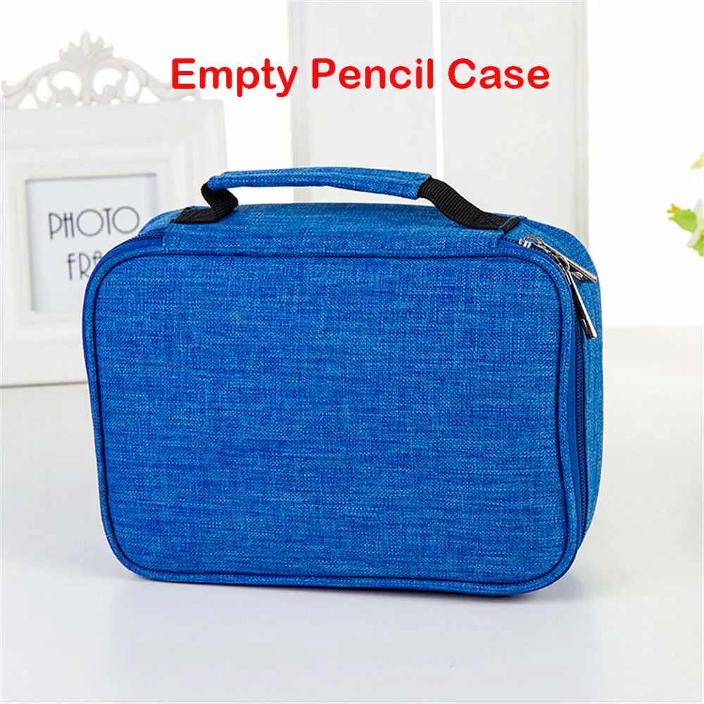 Empty Pencil Case Kawaii картриджи школьный пенал 72 Отверстия пенал для девочек мальчиков ручка сумка, школьные принадлежности комплект коробка большой пенал - Цвет: Empty Pencil Case
