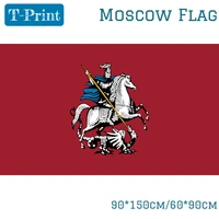 10pcs flag 3x5ft russian knights flag moscow army flag 90x150cm decoration office
