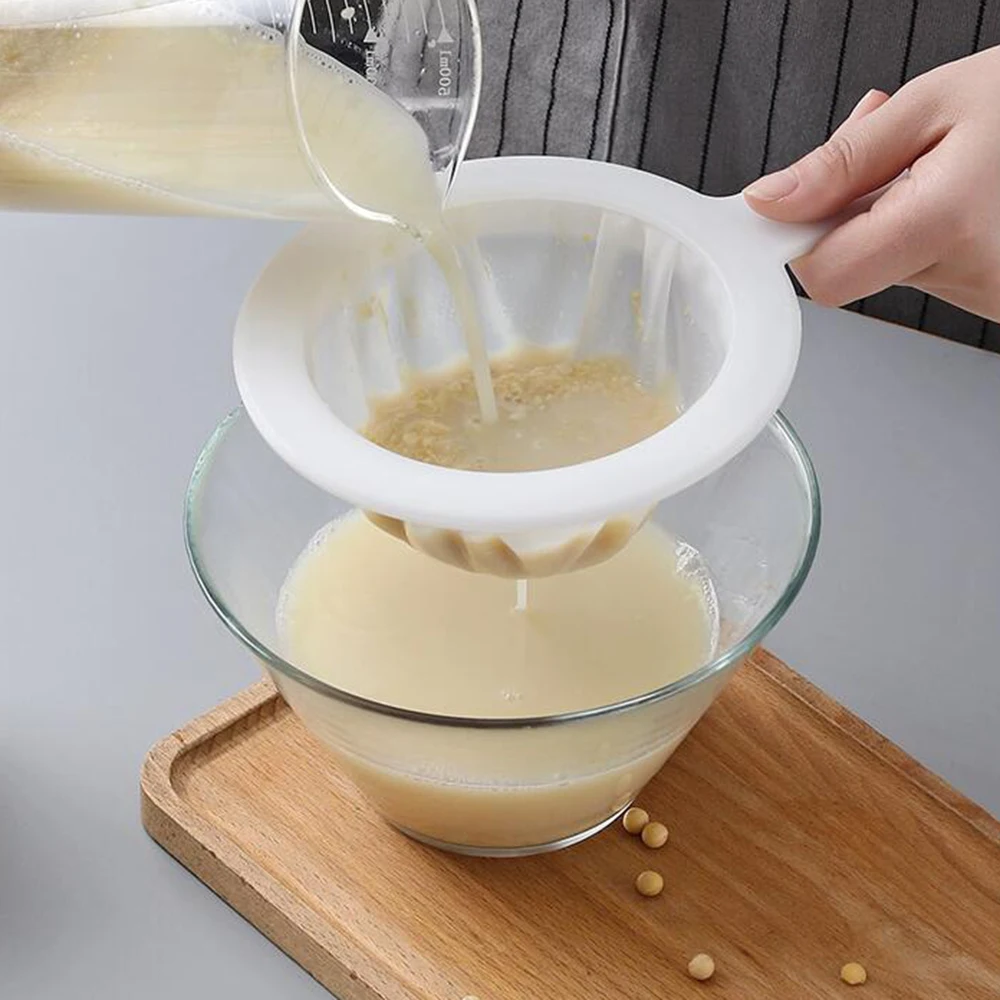 Многоразовый нейлоновый супер тонкий Φ 100 20 400 сетчатый дуршлаг с ручкой для меда