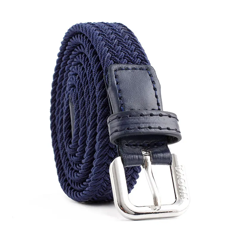 Women's Unisex Canvas Elastic Belt Jeans Modeling Russian Fashion Casual Woman Woven | Аксессуары для одежды