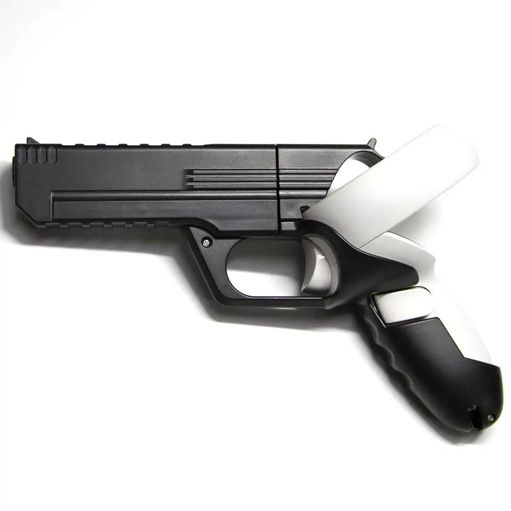 

VR Controller Handle For Oculus Quest 2 VR Shooter Games Pistol Gun Stock Controller Handle Grip For Oculus Quest 2