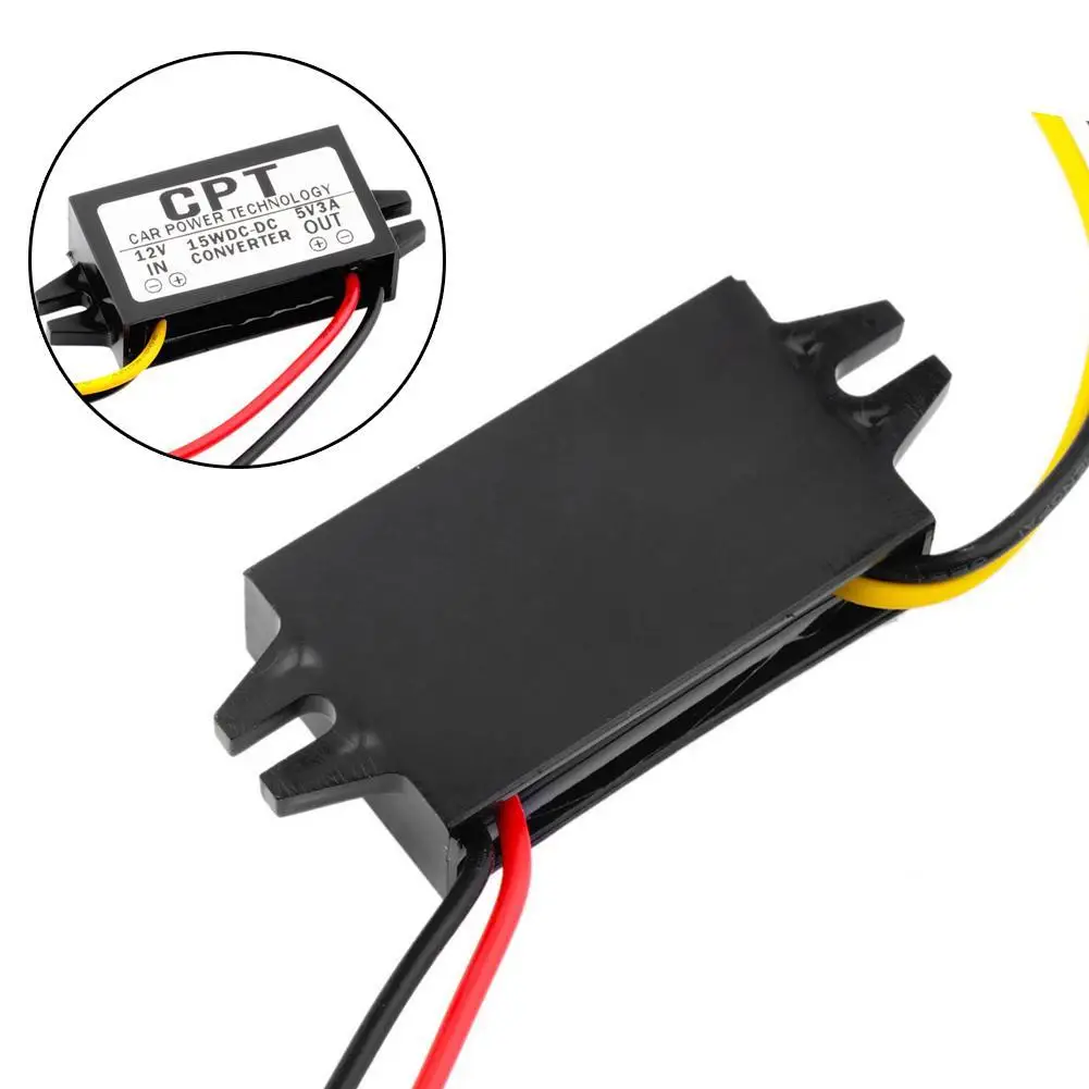 DC-DC Converter Regulator 12Vto 5V 3A 15W Car Led Display Power Supply Module | Инструменты