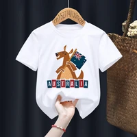 australia funny boy girl t shirts kid children anime gift present little baby harajuku clothesdrop ship