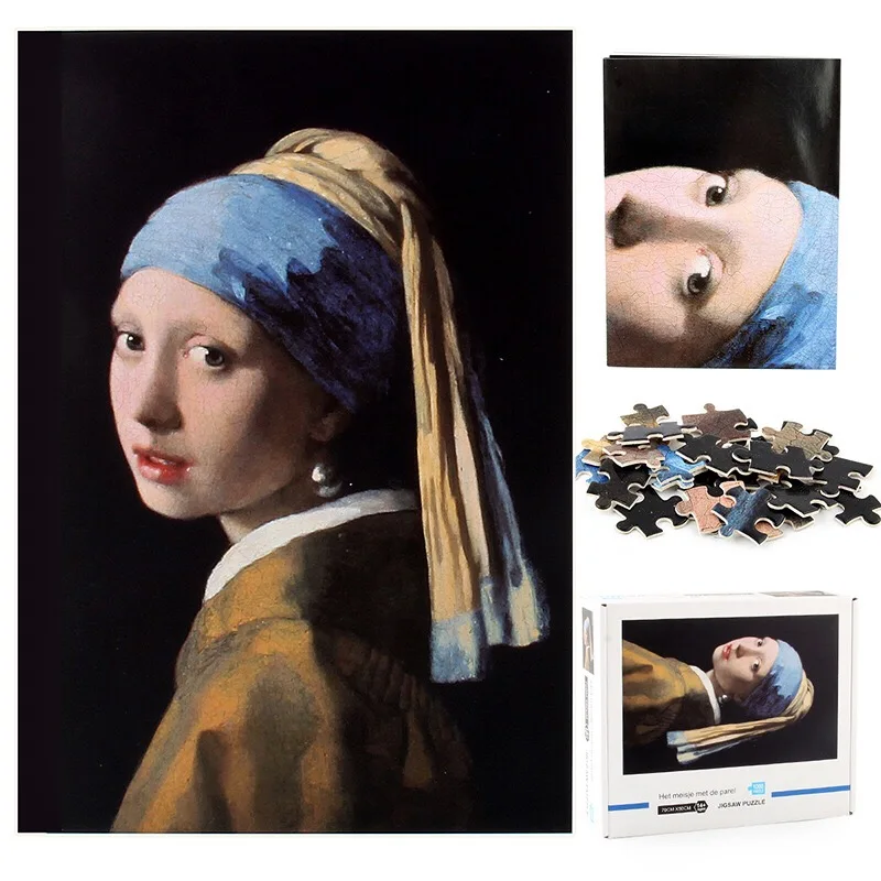 Пазл с жемчугом для девочек 1000 шт.|Пазлы| |