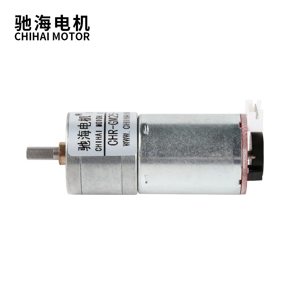 Фото Низковольтный двигатель ChiHai CHR-GM25-370ABHL, 6 в, 12 В, 24 В постоянного тока, для интеллектуального электрического управления игрушечным автомобиле... №5