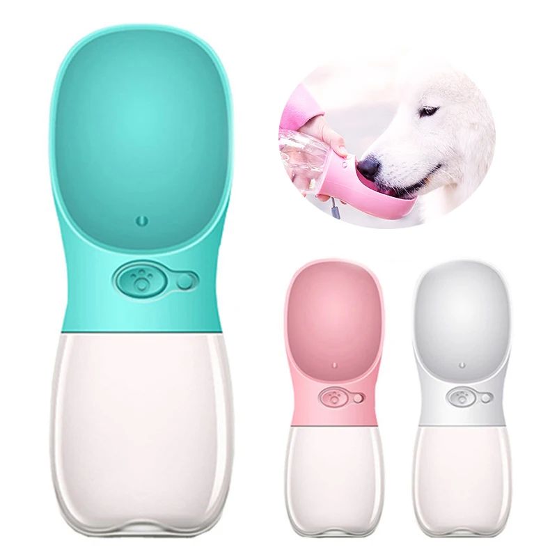 Бутылка для воды домашних питомцев портативная миска питья щенков кошек