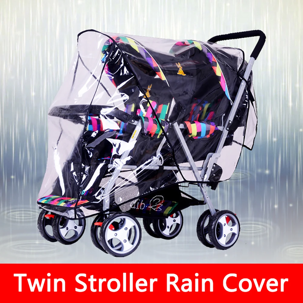 

Portable Infants Weathershield Universal Waterproof Rain Dust Shield Canopy Baby Strollers Pushchair Stroller Accessories