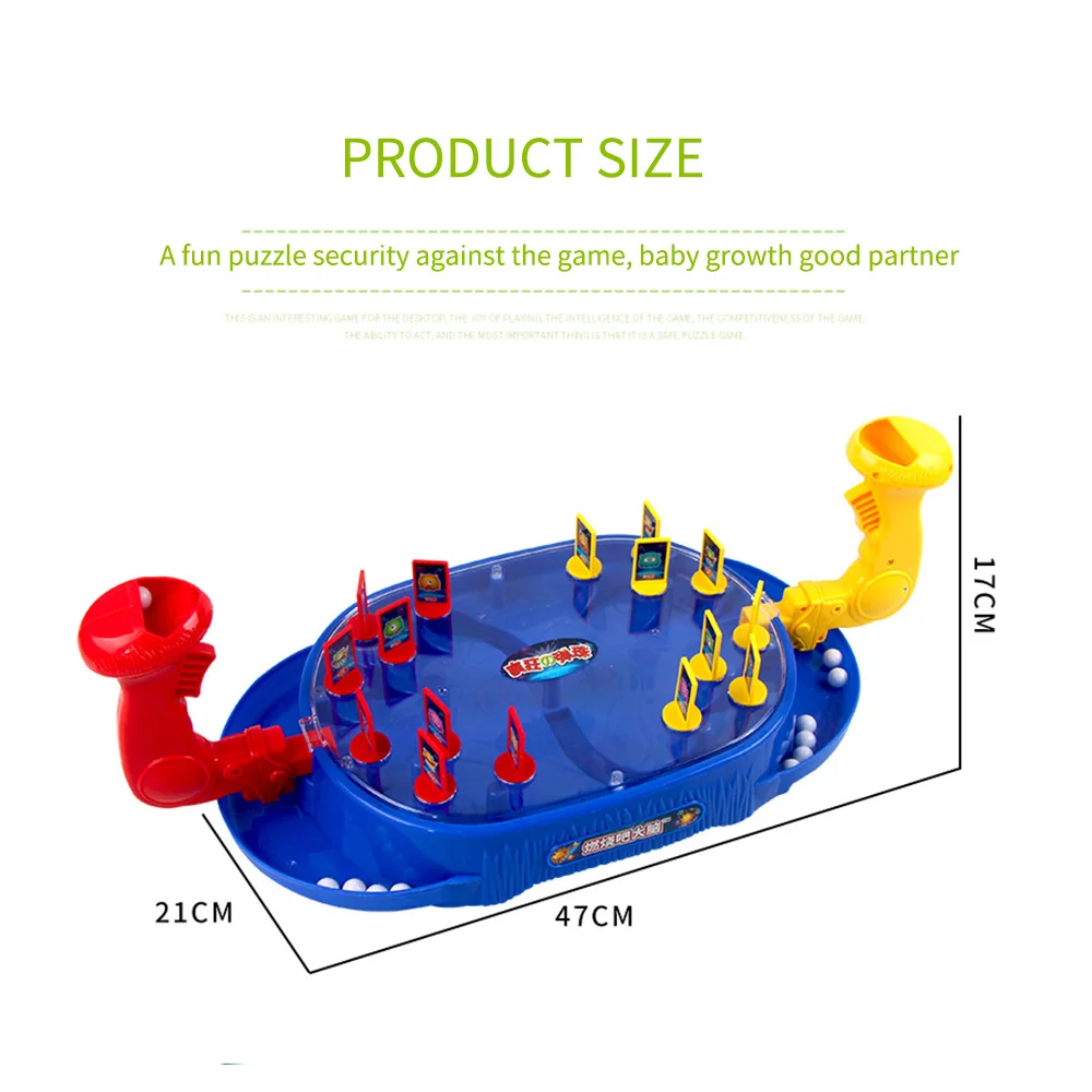 

Mini Shooting Game Sky Theme Bounce Battle Vs Desktop Board Game Battlefield Scene Ball Bead Shooting Board Game Kid Toy