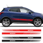 2 шт., автомобильные виниловые наклейки на двери автомобиля OPEL mokka