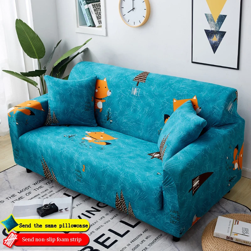 3 местный эластичный диван подлокотник крышка Slipcover стрейч для гостиной Универсальный нескользящий все включено мебель протектор