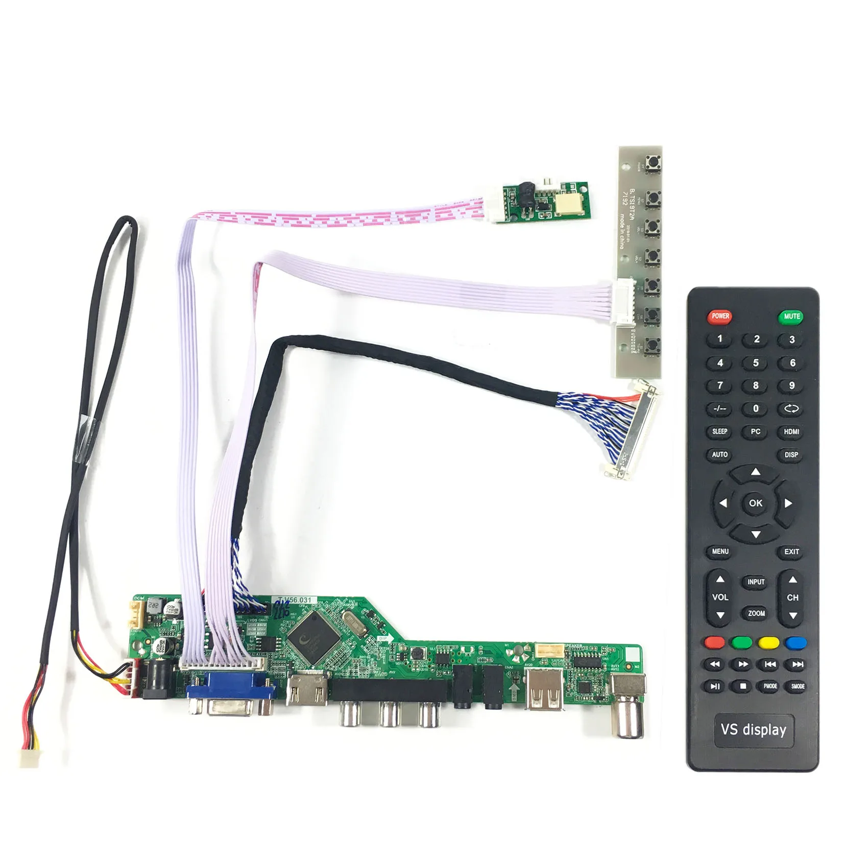 

work for 17inch 1280x1024 G170EG01 V1 HD MI VGA AV USB RF LCD Controller Board