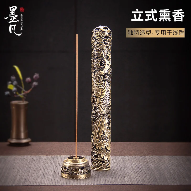 Дракон Ладан горелки металлический палочки держатель ароматный запах дыма
