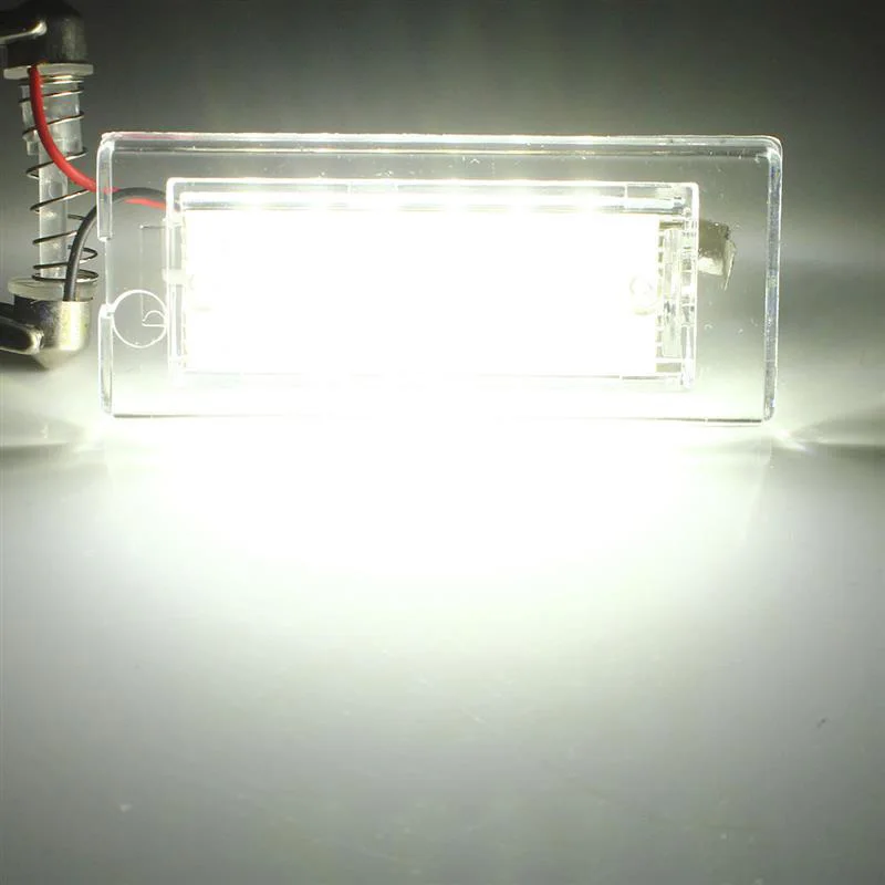 

2pcs Car License Plate Lights IP75 Waterproof Auto LED Lamps For BMW X3 E83 E53 X5